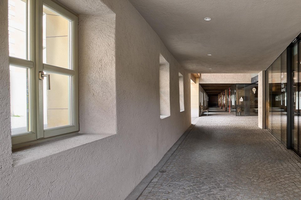 Casa Pfister Cadipietra - Costruzione di un passaggio