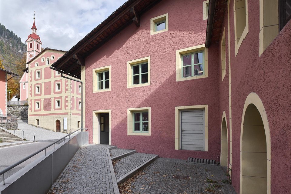 Casa Pfister Cadipietra - Costruzione di un passaggio